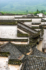 Wall Mural - Nanping Village, Yi County of Huangshan City, China, has a history of more than 1,000 years. It is a large-scale ancient village with nearly 300 ancient buildings of Ming and Qing dynasties.