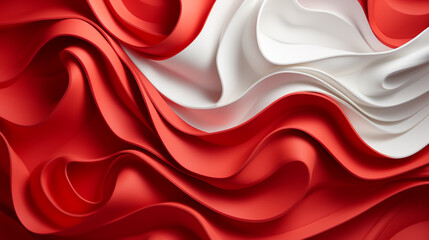 Wall Mural - Geometric elements blend seamlessly with organic forms, creating a captivating symphony of visual harmony.