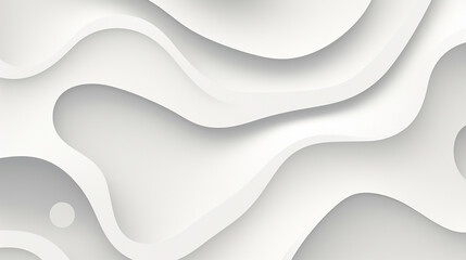 Wall Mural - Geometric elements blend seamlessly with organic forms, creating a captivating symphony of visual harmony.