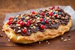 BeaverTails Fried dough pastries flattened to resemble a beaver's tail, often topped with various sweet toppings like chocolate, cinnamon, or fruit 