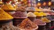 © Gefo - Exotic spice shop, rare and aromatic seasonings, colorful and multicultural