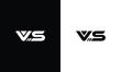 VS company linked letter logo