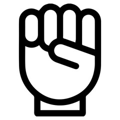 Poster - hand holding icon.