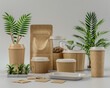 Incorporate natural and biodegradable materials into packaging designs to eliminate the need for plastic.