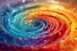Rainbow Color Spectrum Swirl