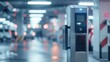 The smart parking lot entrance pass automation system, automatic number recognition, digital surveillance cameras, and boom barrier gates. Vehicle access control and identification systems are also