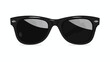 Sunglasses icon. Black silhouette sun glasses