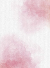 Wall Mural - Pink abstract watercolor background