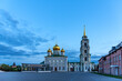 Assumption Cathedral of the Tula Kremlin at night in summer