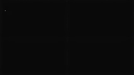 Computer monitor with blinking cursor ready to receive input. 4K seamless loop.