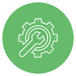 Assemble Parts icon vector image. Can be used for Computer Science.