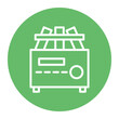 Centrifuge icon vector image. Can be used for Science.