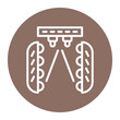 Light Therapy icon vector image. Can be used for Dermatology.
