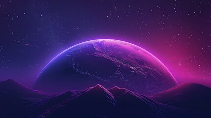 Wall Mural - vast space background is perfect for promoting astronomy, featuring a stunning backdrop of stars and