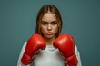 Empowered Women in Sports and Fitness Photography,boxing 