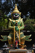 Buddhistische Figuren in Tempelanlage in Thailand