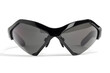 © Oksana - Fashionable trendy black eyeglasses front view isolated on white background