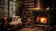 Warm Sounds Like The Whisper Of Rain Or Crackling Fireplace. In The Spirit Of Hygge.