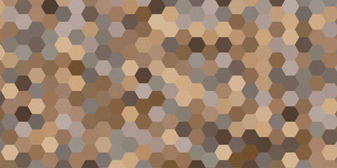 Wall Mural - Abstract background of hexagon. Multicolor honeycomb with a gradient color. Colorful hexagon background.