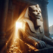 ancient sphinx. generative ai