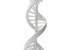 Realistic DNA Ladder isolated on transparent background