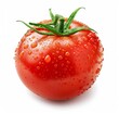 KS Photo of A tomato isolated on white background with
