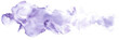 Soft lavender watercolor wash with wisps of white on transparent background.