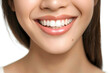 © Oksana - Closeup photo of clean white teeth for a dental ad