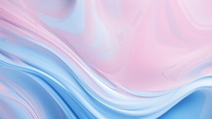 Wall Mural - A pink and blue swirl of water