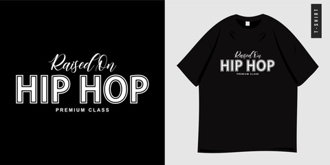 Wall Mural - Vintage typography t-shirt graphic design. Retro style hip hop slogan, ready to print for clothing, t-shirts, shirts, tees, apparel, fashion, hodies. Suitable for men to wear. Vector illustration.