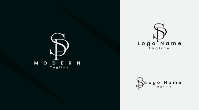  Crafting the Perfect SP Letter Logo Design. Ps letter logo. Sp vector. Font. Lettering. Handwritten. Typography design. Icon. Script. Modern.
