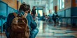 The importance of addressing bullying in schools for student safety and well-being. Concept School Bullying, Student Safety, Well-being, Education, Student Rights