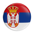 Serbia flag icon - Euro 2024