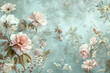 Nature's artistry in soft tones, displaying a collection of blossoms and botanical designs in a soothing pastel palette.
