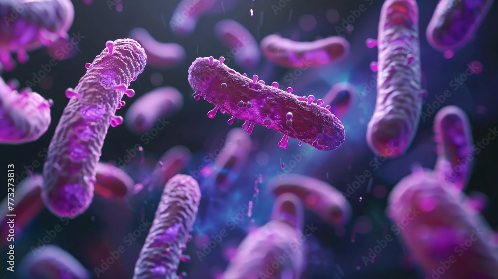 The relentless advance of flesh eating bacteria consuming tissue in a ...