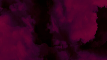 Wall Mural - Abstract background with pink color and Black. Abstract horror neon pink smoke cloud, grunge texture, dark black background,		