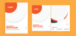 bifold a4 brochure design. bifold new foldable brochure template. company annual report, business plan, or booklet vector design. marketing and advertising print materials