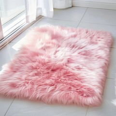 Wall Mural - fur rug.