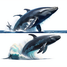 Whales Wave