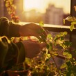 Städtisches Gärtnern: Pflege und Unterstützung junger Pflanzen