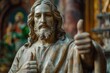 Jesus Giving Thumbs Up Statue