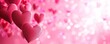 Abstract pink love background. Concept of affection
