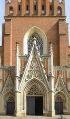 Wall Mural - Holy Trinity Church and Dominican Museum in Krakow. Krakow is UNESCO World Heritage Site, Poland