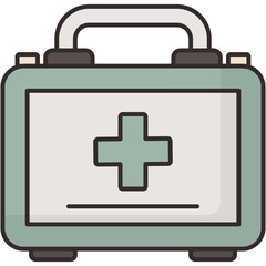 Wall Mural - First Aid Box Sticker