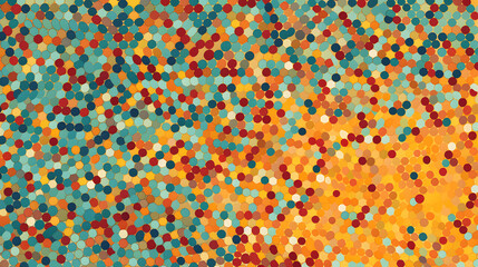 Digital retro color artistic dot abstract graphic poster web page PPT background