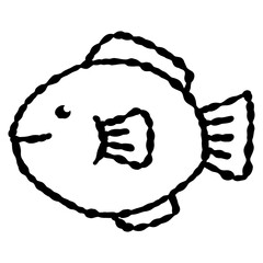 Poster - animal fish vector cartoon