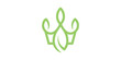 creative logo design crown and leaves, king, queen, nature, logo design template, icon, symbol, creative idea.