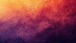 Generate an abstract gradient background transitioning from deep purple to vibrant orange, embodying the warmth of a sunset. Incorporate a grainy, AI Generative