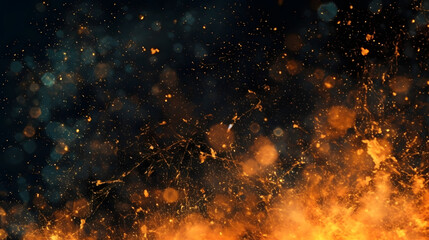 Digital black stone flame texture abstract graphic poster web page PPT background