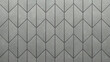 Gray Concrete Geometric Background (3d Illustration)